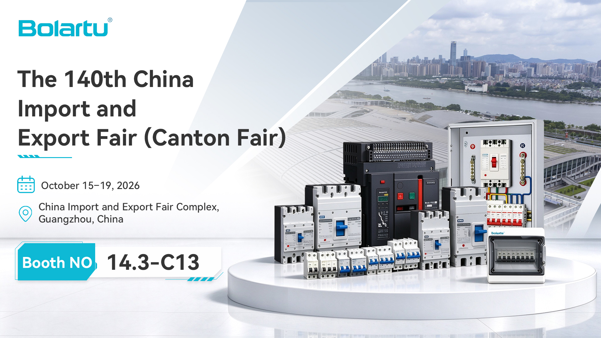 Bolartu Showcases Low-Voltage Electrical Protection Solutions at 140th Canton Fair